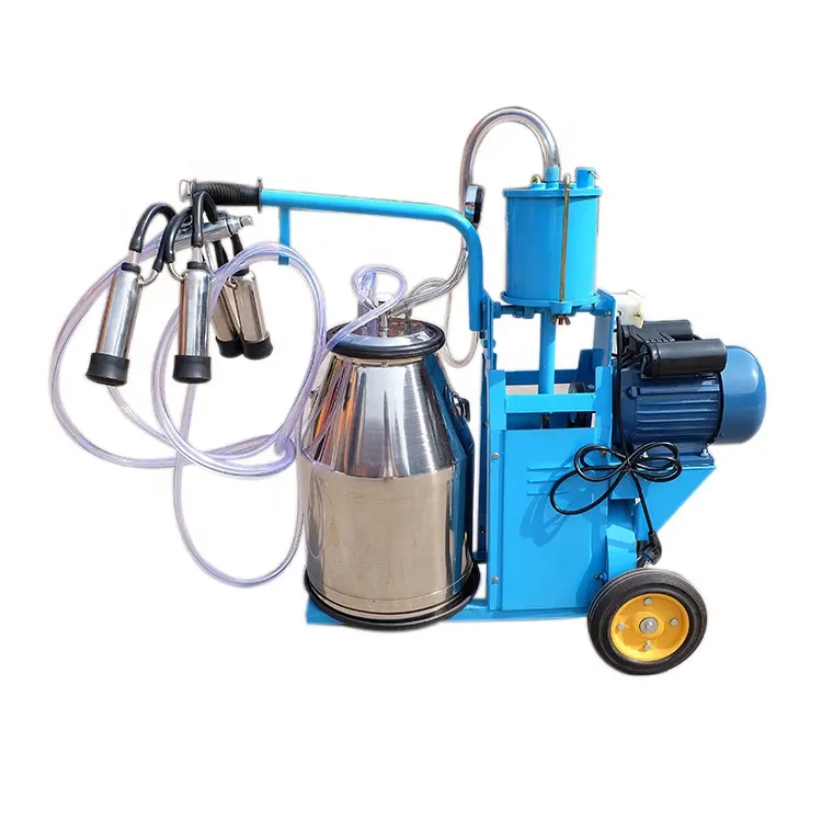 Electric 0.55 kw piston type milking machine with Cheap Wholesale Best Quality