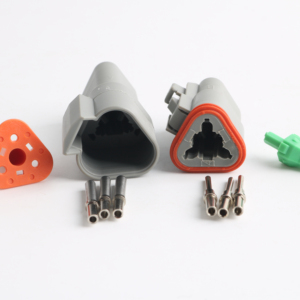 CHENF DT Serie Duits verzegelde stekkerdoos 2P 3P 4P 6P 8P 12-pins afdichting thermoplastische behuizing toepasbaar op industriële apparatuur vrachtwagens - Product Image 1