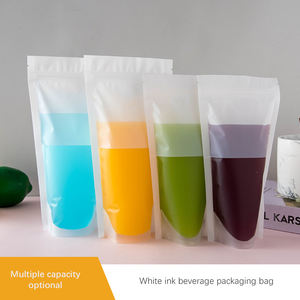 Bolsa de Caño plegable de almacenamiento de grado alimenticio a prueba de fugas de ocho lados, bolsa de pie para agua, jugo, vino, embalaje - Product Image 2
