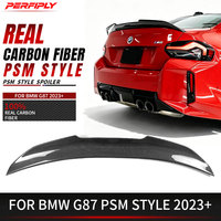 Kit de Conversión Perfiply Estilo PSM, Alerón Trasero de Fibra de Carbono Pulido para BMW M2 G87 2023+, Tipo Cola de Pato, con Certificación CE