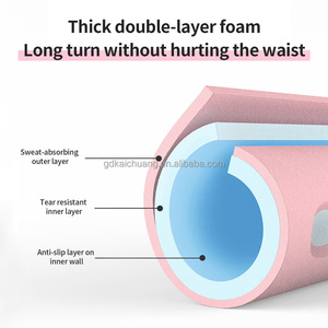 Sâu mô Massager nam châm massage bụng tập thể dục trọng có thể tháo rời Hula phù hợp với <span class=keywords><strong>Hoop</strong></span> thể hình phòng tập thể dục nhà sản xuất - Product Image 3