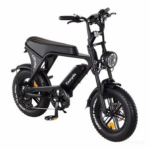Mini Bicicleta Eléctrica Fat-Bike 16x4 con Motor Trasero sin Escobillas y Batería de Litio para Playa, Montaña y Nieve - Product Image 1