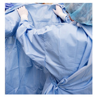 Tissu non tissé chirurgical jetable blouse hôpital Kit chirurgical drapé Pack Kit de livraison gynécologie drapé ensemble