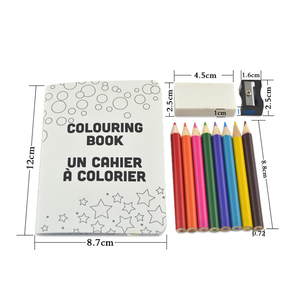 Thấp Moq Anh Phổ Biến Hộp Thiếc Gói Quà Tặng Màu Văn Phòng Phẩm Thiết Lập Với Cuốn Sách Tẩy 3.5-Inch Mini Màu Bút Chì Quà Tặng Văn Phòng Phẩm - Product Image 2