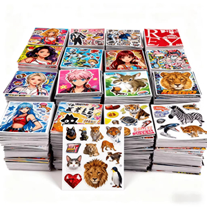 Pegatina de Vinilo Impermeable con Diseños Variados Impresos Personalizados, con Cinta de Transferencia para Decoración - Product Image 2