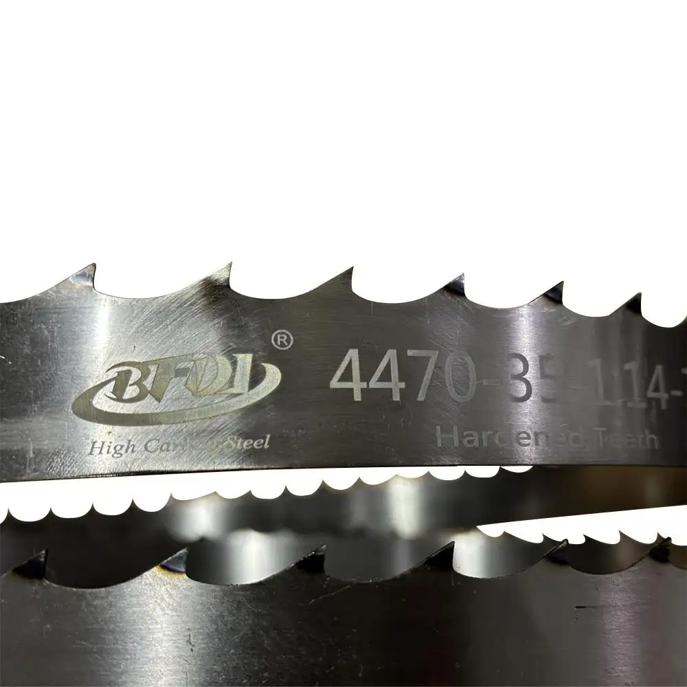 Hot Sale Wts Quenching Carbon Band SawBlade for meat Food and cutting ingredients