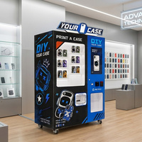 Distributeur automatique de coques de téléphone DIY en libre-service, machine d'impression de coques de téléphone pour kiosque commercial en centre commercial