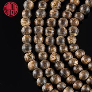 Bracelet en bois d'agar rare, 216 perles de 4 mm, entièrement coulant, authentique, en bois d'oud à haute teneur en résine, Mala de prière, fait main, de luxe - Product Image 4