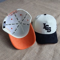 Gorra de Béisbol de 5 Paneles con Logo Personalizado para Promoción, Gorra de Béisbol de Algodón de 5 Paneles Bordada, Gorras Deportivas