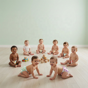 Calzones de Entrenamiento para Bebés, Suaves y Transpirables, de Algodón, con Cintura Ajustable, Pañal con Bolsillo, Ropa Interior de Entrenamiento - Product Image 5