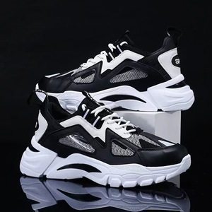 Zapatillas Casuales para Hombre 2026, OEM y ODM, Calzado de Seguridad para Caminar y Correr con Parte Superior de Tejido Fly Knit para Primavera e Invierno - Product Image 1