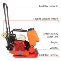 Compacteur vibrant à main Diesel C90T pilon nouveau produit 2020 fourni travaux de Construction compacteur de Machine à plaque vibrante