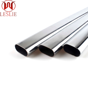 Barra de Armario de Hierro Cromado de 0.4/0.6/0.8/1.0mm de Grosor, Riel Ovalado para Armario, Soporte para <span class=keywords><strong>Ropa</strong></span> de 15x30mm de LESLIE - Product Image 4