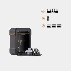 Caja de bloqueo de llave de combinación de 4 dígitos montada en la pared, interior, exterior, impermeable, Material ABS, interruptor <span class=keywords><strong>B</strong></span>, cerradura de almacenamiento Digital electrónica - Product Image 5