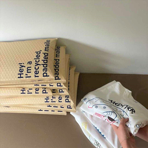 Custom Printing Bulk <strong>Recyclable</strong> PLA Premium Composite Soft Padded <strong>Bubble</strong> Envelope Mailer Shipping Mailing Bag With <strong>Bubble</strong> <strong>Wrap</strong> - Product Image 3