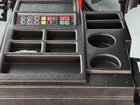 Équilibreuse de roues automatique Boscar avec positionnement laser, système d'auto-verrouillage de la broche, certifiée CE, 250W, pour pneus