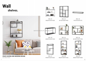 Étagère Murale Modulaire en Métal à 3 Niveaux Multi-Usages, Étagères Flottantes Suspendues, Bibliothèque Murale, Vente en Gros - Product Image 4