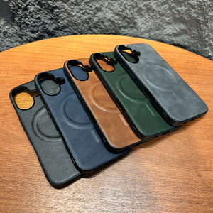 Étui de luxe pour <span class=keywords><strong>iPhone</strong></span> 16 étui de téléphone en <span class=keywords><strong>cuir</strong></span> magnétique pour <span class=keywords><strong>iPhone</strong></span> <span class=keywords><strong>11</strong></span> 12 13 14 15 16 <span class=keywords><strong>Pro</strong></span> Max Plus couverture mobile Funda vente en gros - Product Image 6