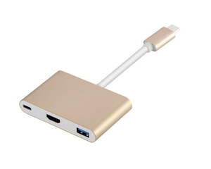<span class=keywords><strong>Adaptateur</strong></span> USB Type C vers <span class=keywords><strong>HDMI</strong></span> 1080P/4K avec câble convertisseur et port de charge USB 3.1 en alliage d'aluminium – En stock (Modèle 2026) - Product Image 6