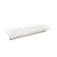 2026 Barbelés anti-oiseaux Solid State 25cm 50cm 60cm, base en plastique, fil en acier inoxydable, pour le contrôle des nuisibles, différentes tailles