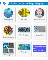 Lot d'étiquettes autocollantes d'origine pour emballage, scellés inviolables, autocollants VOID effet coquille d'œuf, estampage à chaud, surface brillante, pour bougies et artisanat