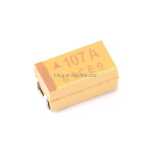 HDYu(100% Original et nouveau) TAJC107K010RNJ condensateur au tantale CAP TANT 100UF 10% 10V <span class=keywords><strong>2312</strong></span> TAJC107K010RNJ - Product Image 1