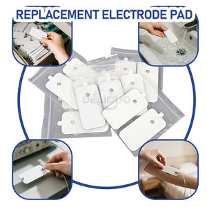 Almohadilla de electrodo adhesiva rectangular no alérgica Unidades <span class=keywords><strong>Tens</strong></span> de repuesto no alérgicas Almohadilla de masaje <span class=keywords><strong>Ems</strong></span> Biocompatible Hydro <span class=keywords><strong>Gel</strong></span> <span class=keywords><strong>Tens</strong></span> - Product Image 4