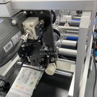 Machine d'étiquetage semi-automatique de bouteille en verre en plastique ronde de crème pour le visage à bas prix