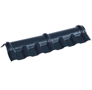 Gouttière en PVC 4 couches Tuiles de <span class=keywords><strong>toit</strong></span> en PVC espagnoles Feuille Accessoires de crête supérieure Accessoire en PVC - Product Image 4