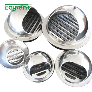 Capot d'échappement en acier inoxydable 304, couvercle de <span class=keywords><strong>cheminée</strong></span> résistant aux intempéries, borne de ventilation de toit ronde pour poêle et <span class=keywords><strong>conduit</strong></span> d'air - Product Image 4