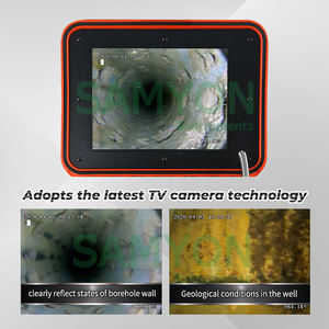 TV de pantalla subterránea de 300m y 500m con 73mm de diámetro Dual IP68 impermeable CCTV cámara de inspección de pozo de agua profunda - Product Image 3