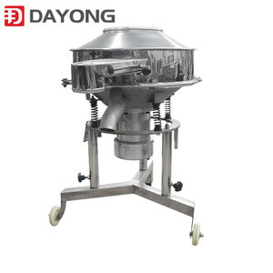 मिट्टी के लिए उच्च आवृत्ति मिनी मोबाइल आटा स्लरी गोल चारों ओर कंपन स्क्रीन सीव मशीन - Product Image 6