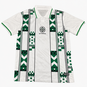 Camiseta de Fútbol Edición Fan, Cuello en V, Manga Corta, Transpirable, Secado Rápido, Anti-UV, 100% Poliéster, Unisex, Corte Holgado, Personalizable - Product Image 5