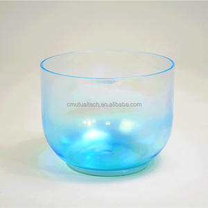 Bộ bát hát thạch anh trong suốt tùy chỉnh, thiết kế 7 màu ánh sáng vũ trụ, trị liệu lượng tử, tăng cường chữa lành âm thanh - Product Image 2