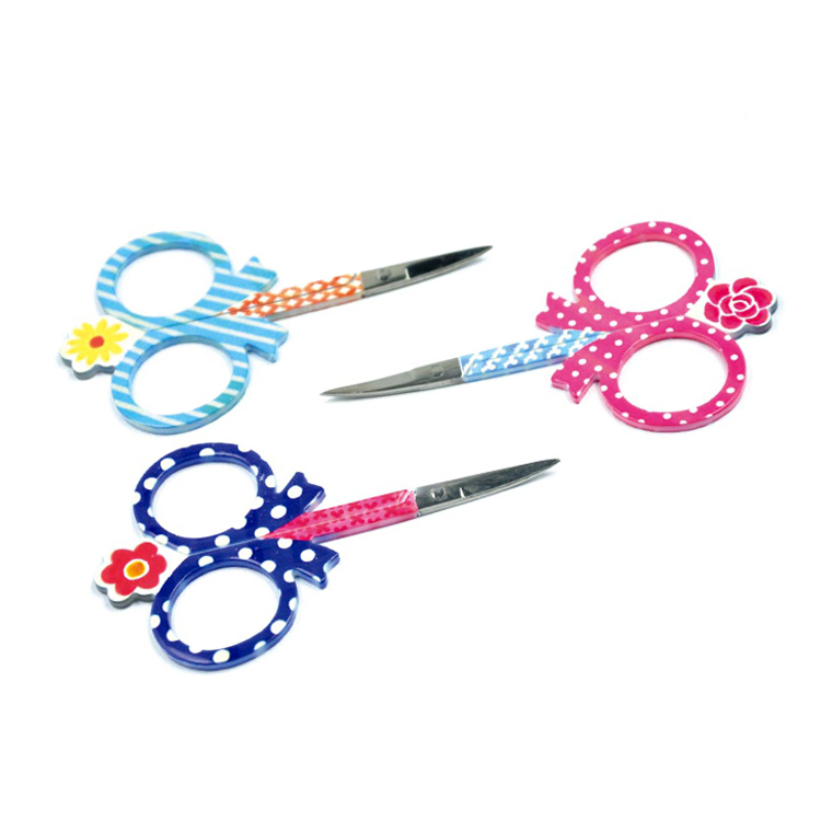 Прямой триммер для бровей из нержавеющей стали, триммер для бороды, косметический продукт, триммер для носа и волос, инструменты для макияжа