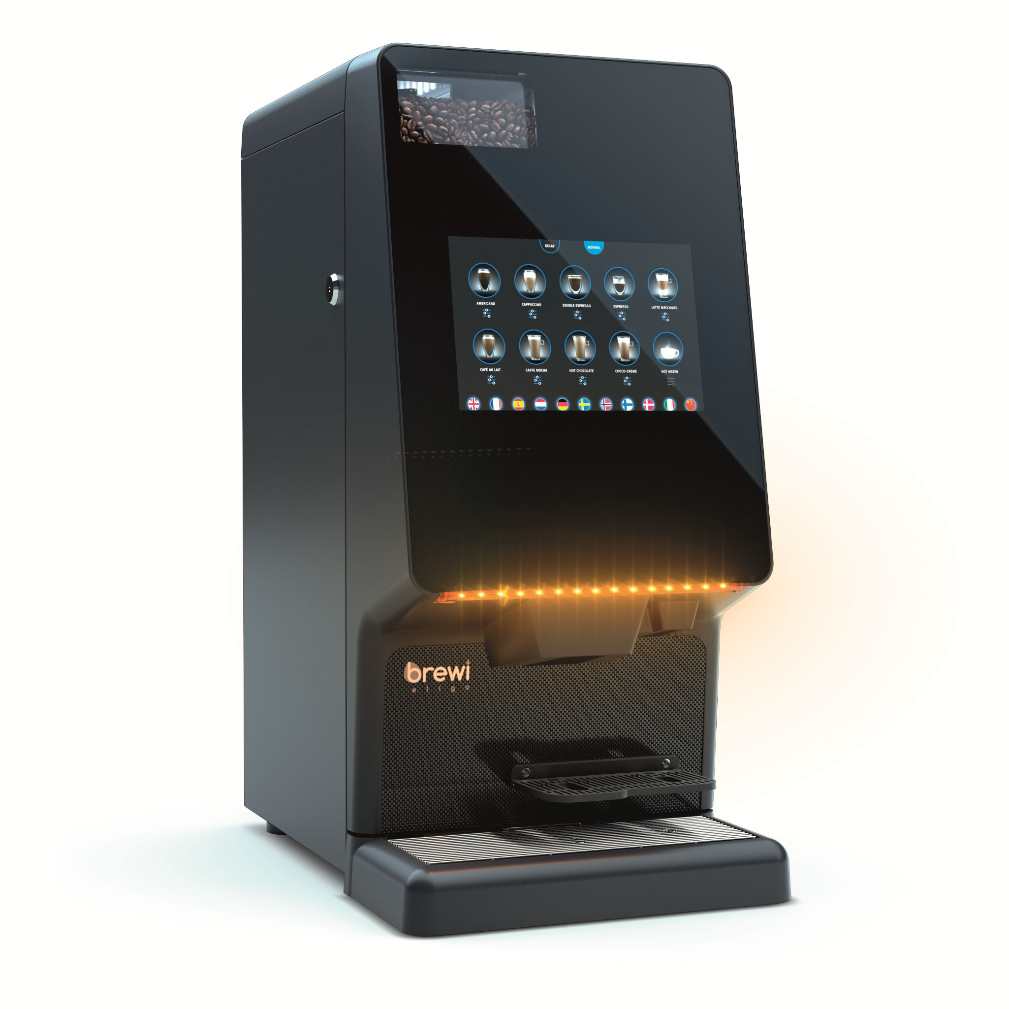 Best Selling 2400W 220V Commercial Bean to Cup Coffee Machine Automatic|  Alibaba.com