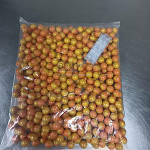 Meilleur prix, qualité standard, jeu de tir, vente en gros d'usine, OEM, billes de paintball gonflables peignables de calibre 0,5 pour l'extérieur - Product Image 4