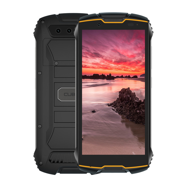 Cubot KingKong MINI2 Rugged Phone Waterproof 4" QHD+ Screen 4G LTE Dual-SIM Face ID Android 10 3GB+32GB 13MP Camera MINI Phone