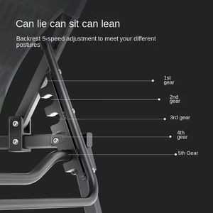 Chaise longue pliante réglable <span class=keywords><strong>confortable</strong></span> portable à la mode simple de vente chaude <span class=keywords><strong>pour</strong></span> <span class=keywords><strong>dormir</strong></span> - Product Image 4