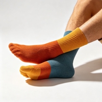 Chaussettes d'été pour hommes et femmes, style gothique punk rétro, motif au-dessus du genou, style hip-hop, séchage rapide, respirantes, douces, respectueuses de la peau, mode quotidienne