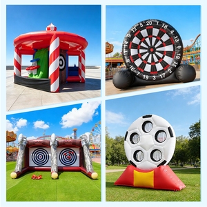 Juegos Inflables para Fiestas, Juego de Tiro Inflable, Juego de Carnaval para Niños y Adultos - Product Image 4