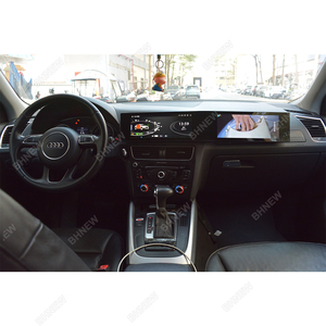 21inch Màn hình kép 3D cong đài phát thanh xe cho Audi Q5 2009 2017 <span class=keywords><strong>Android</strong></span> tự động đa phương tiện Máy nghe nhạc Carplay DSP GPS navigation - Product Image 4