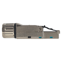 Connecteur RJ45 blindé FTP/STP Cat7 de haute qualité sans outil, plaqué or, pour système de câblage réseau