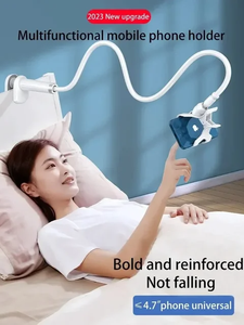 Long Arm <strong>Lazy</strong> Flexible Goose Neck Adjustable Desk <strong>Table</strong> Bed Mobile Phone Tablet PC Holder Stands Bracket - Product Image 5
