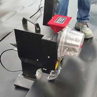 Automatische CNC-Hydraulik-Ösenstanzmaschine für PVC-Planen und Bannerstoffe – Hohe Produktivität für Werbeartikel