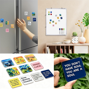 Bulk Order Solution Premium Acrylic Material Quick Installation Magnetic Acrylic DIY for DIY Artwork Home Decoration - Product Image 4