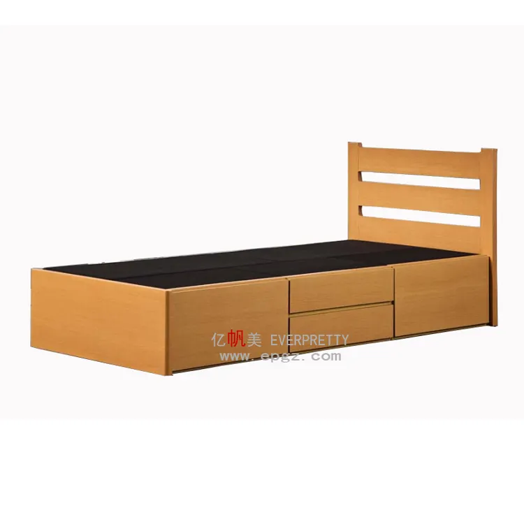 Very Durable Wood Single Prison Bed