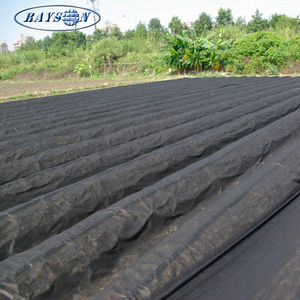 China Supplier Mulching Farm Nonwoven Weed Control Fabric Material Agriculture Black Non Woven <strong>Film</strong> - Product Image 4
