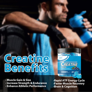 Gomitas de Creatina Monohidrato de Marca Privada OEM/ODM para Hombres y Mujeres, Creatina con Sabor y Masticable para el Crecimiento Muscular - Product Image 3