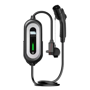 Gootu Switchable Current Portable Ac 32Amp 7Kw Mobile Ev Charger Gbt Plug Home Electric Car Charger